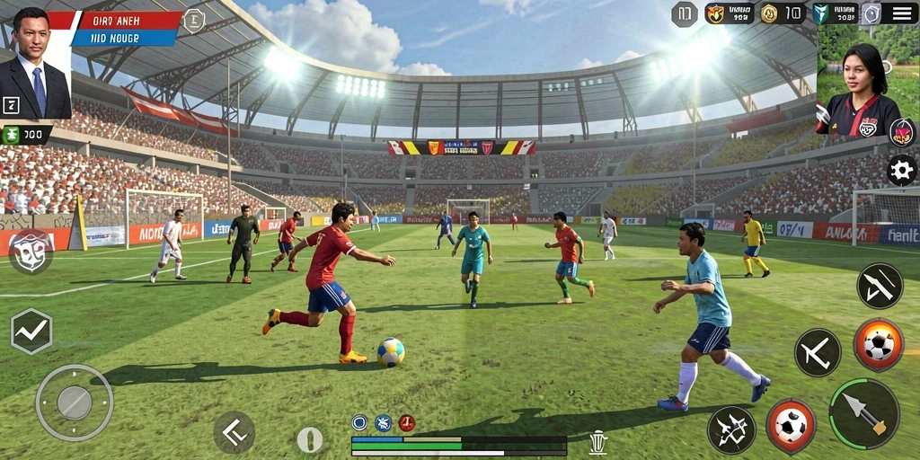 Antarmuka permainan yang menarik dan mudah dinavigasi.