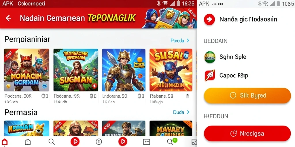 Tampilan antarmuka yang intuitif dan menarik.