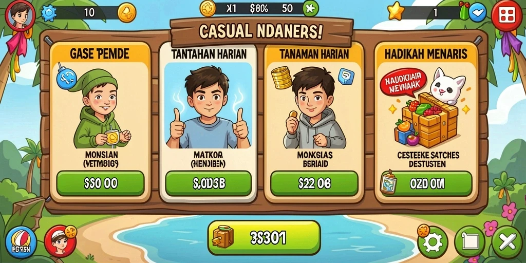 Tampilan awal aplikasi DAYA4D yang menarik.