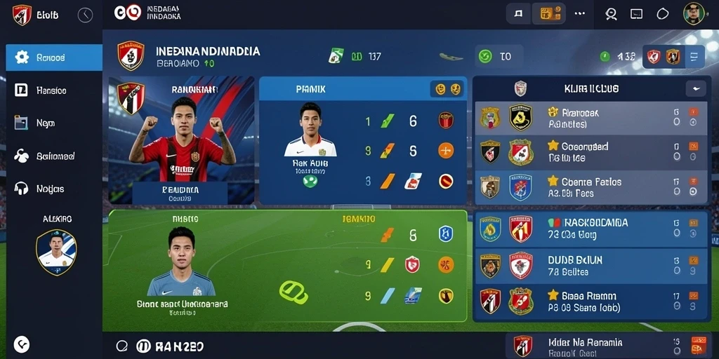 Tampilan antarmuka pengguna yang menarik dan modern.
