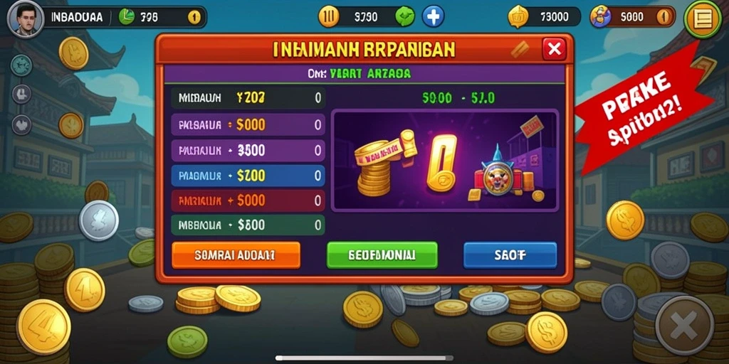 Tampilan utama aplikasi MACANTOTO dengan berbagai pilihan permainan.