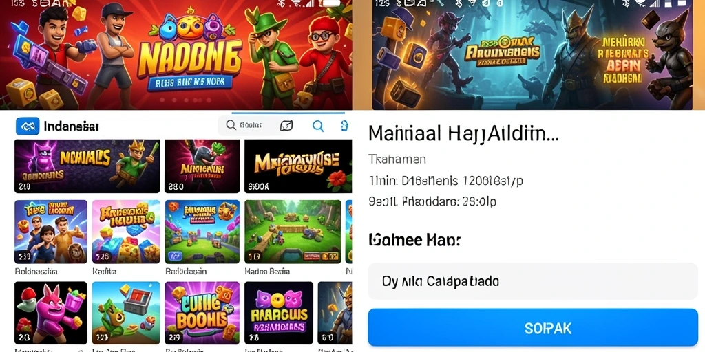 Tampilan antarmuka yang intuitif dan menarik.