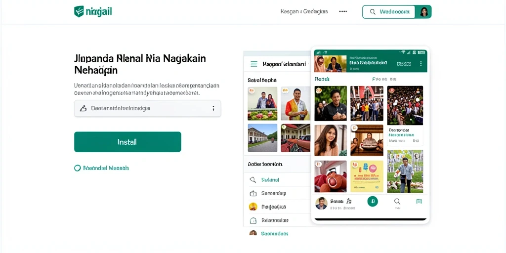 Tampilan antarmuka yang menarik dan user-friendly.