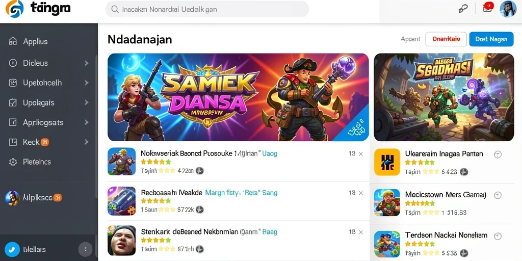 Tampilan antarmuka yang user-friendly dan menarik.