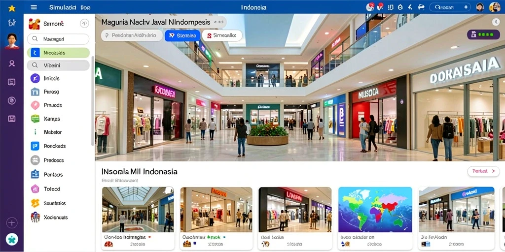 Tampilan awal game yang mengesankan.