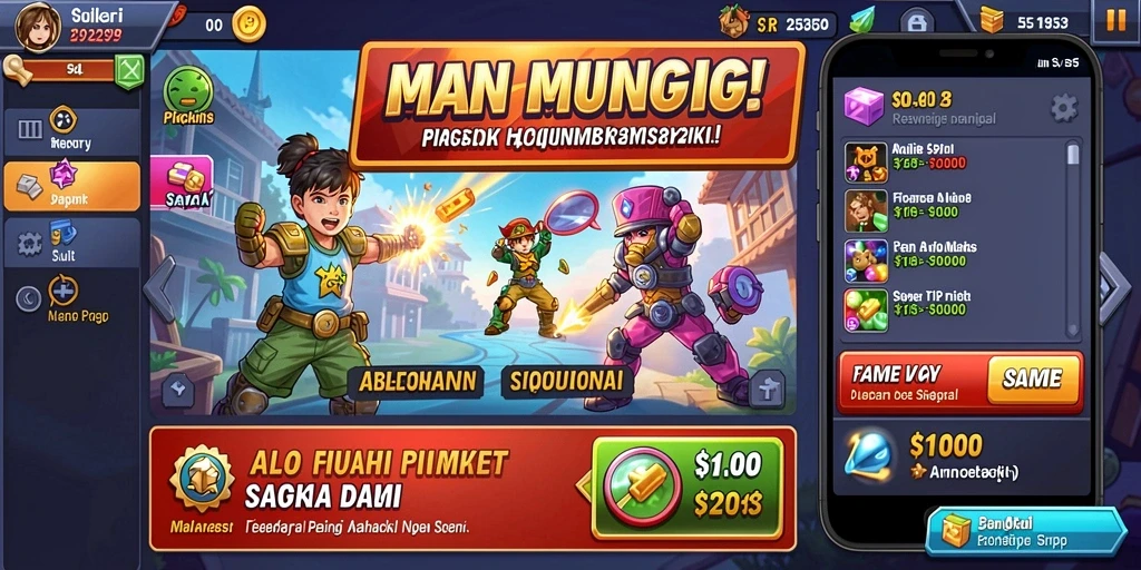 Tampilan antarmuka pengguna yang intuitif.