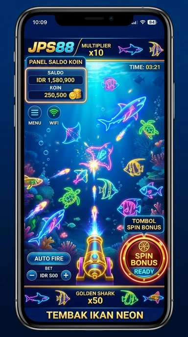 Cuplikan layar menu unduhan jps88 untuk perangkat Android